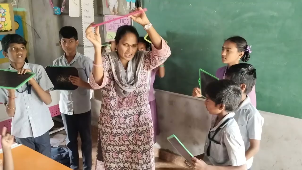 పలక మీద పాట ఏంటో మీరే చూడండిMPP school Addanampeta