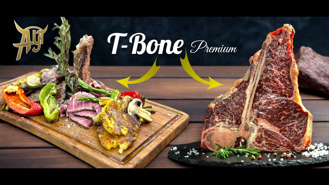 3 feluri de T-Bone Steak plating in 3 minute by Chef Iulian Olaru! T-BONE PREMIUM