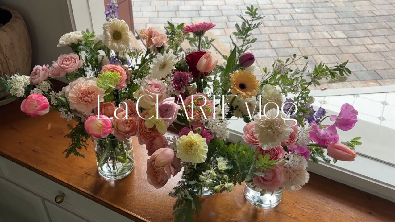 Florist Vlog. 보육원 친구들 초등학교 입학식 꽃다발 기부하기💗 첫 학교생활이 따뜻하게 기억되길