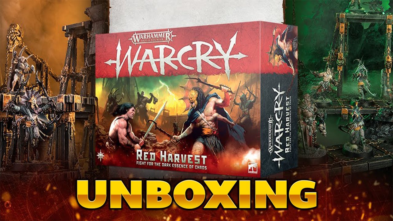 Warcry I Unboxing Cosecha Carmesí I Escenografía