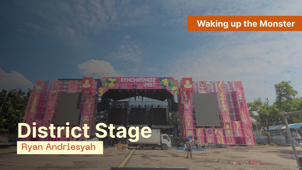 WAKING UP THE MONSTER - Synchronize fest 2025 Pre show
