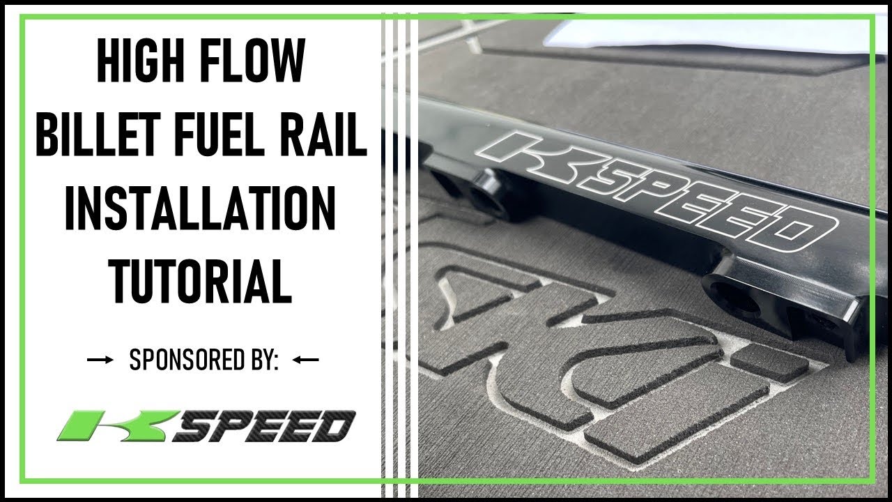 Installing the Kspeed Billet Aluminum High Flow Fuel Rail on the Kawasaki Ultra 310 Jet Ski