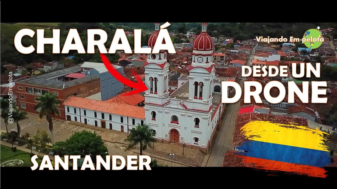 ⏩VUELO DRONE 4K SANTANDER - CHARALÁ