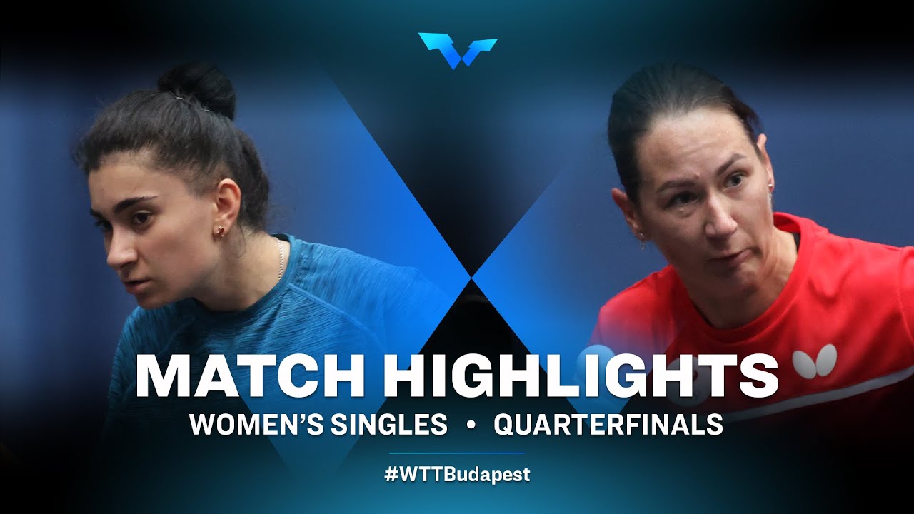 Elizabet Abraamian vs Polina Mikhailova | WTT Contender Budapest 2021 (1/4)