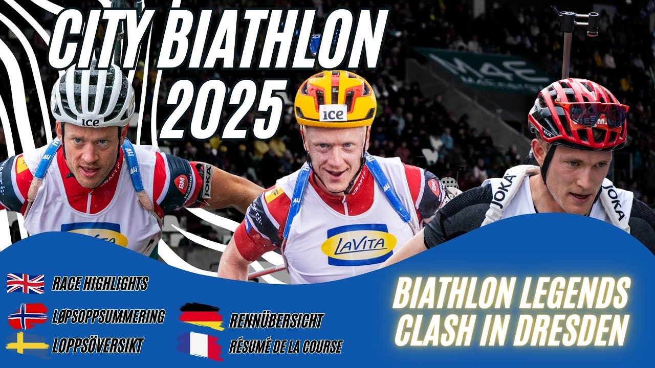 Biathlon Legends Clash in Dresden | Johannes Boe vs Tarjei Boe & Benedikt Doll
