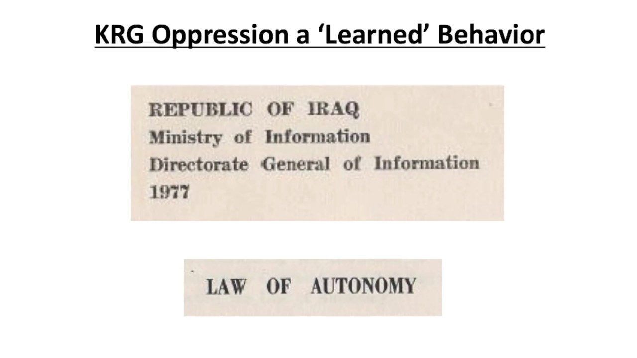 ANB Presents: A Lecture by Michael Youash on The Kurdistan Region Referendum & Assyrian Autonomy.