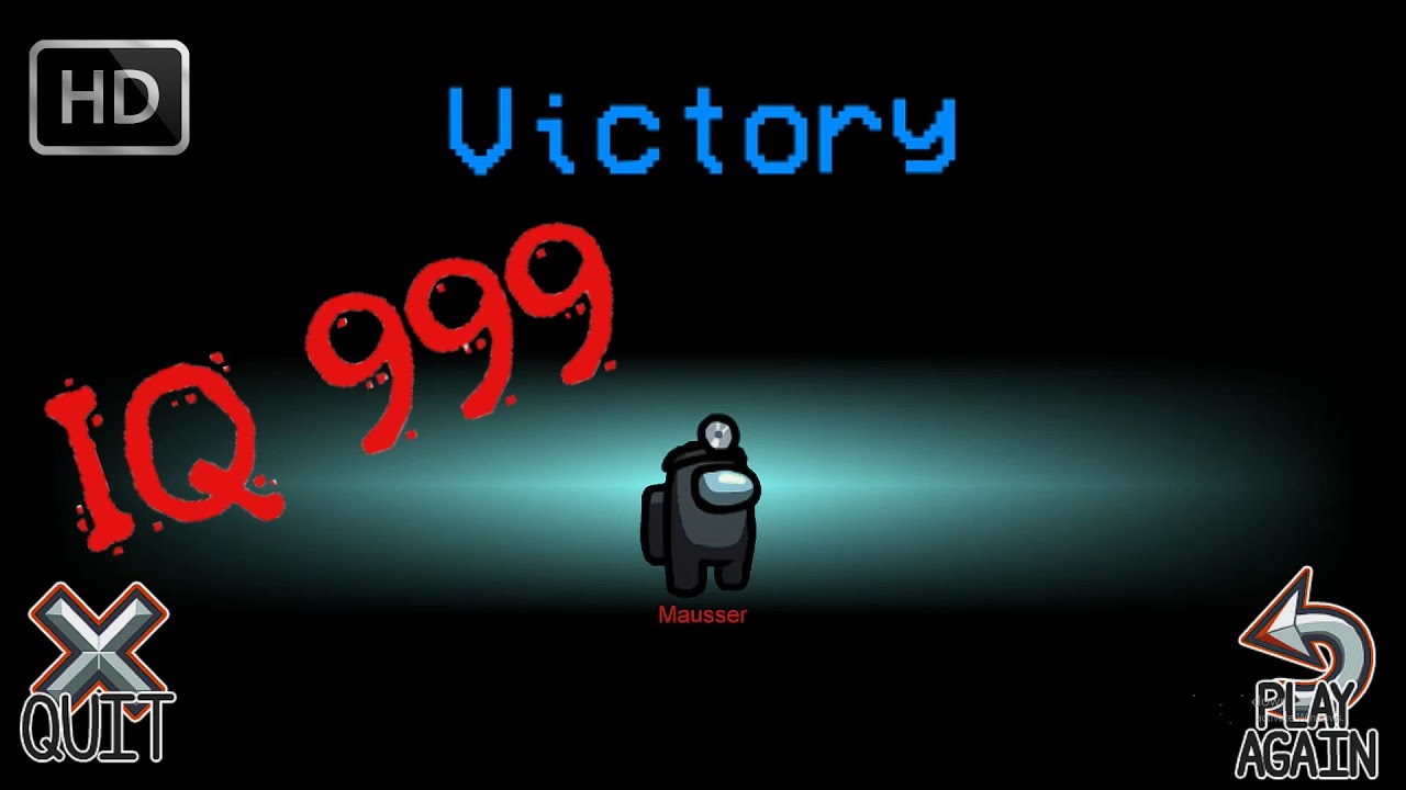Among us -IQ 999 Impostor gameplay (WIN) - No commentary [1080p60FPS]