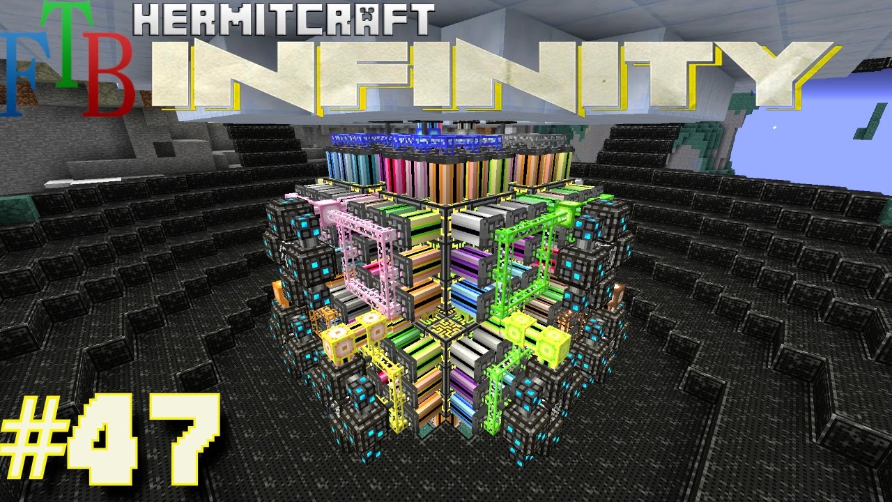 Minecraft Mods - FTB Infinity Ep. 47 - ME Love Controller AE2 !!! ( HermitCraft Modded Minecraft )