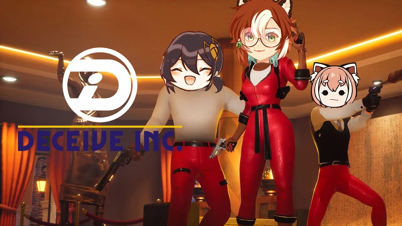 Yuria plays Deceive Inc. with @Dottovuu & @Spaceghostess