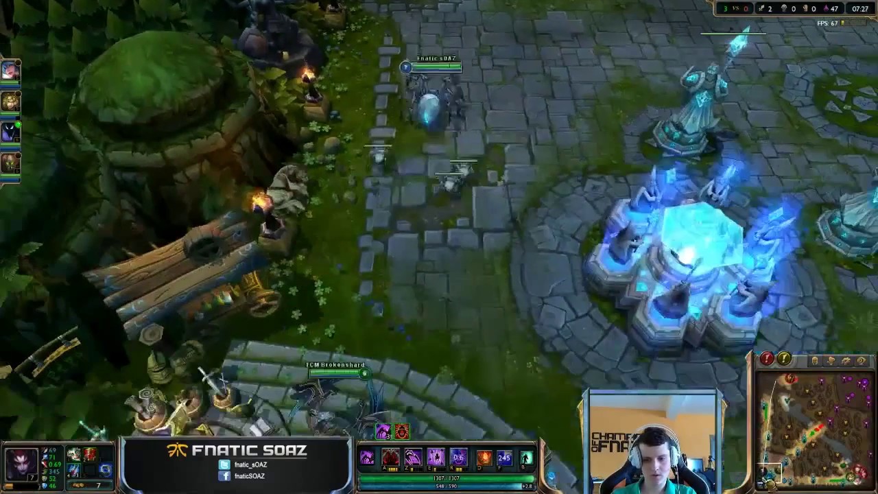 sOAZ plays Elise vs Swain top lane