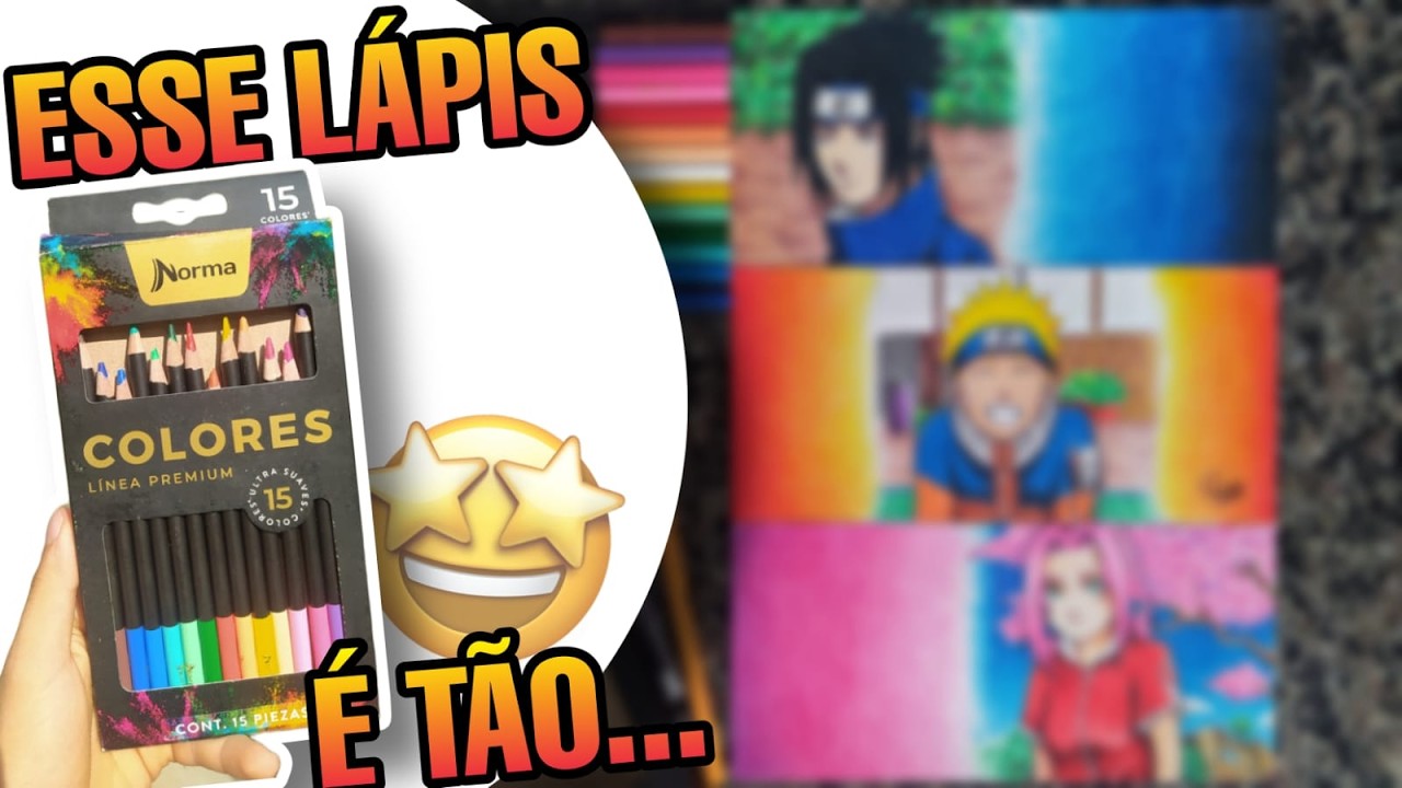 CUIDADO!!! NÃO COMPRE O LÁPIS NORMA COLORES LINA PREMIUM