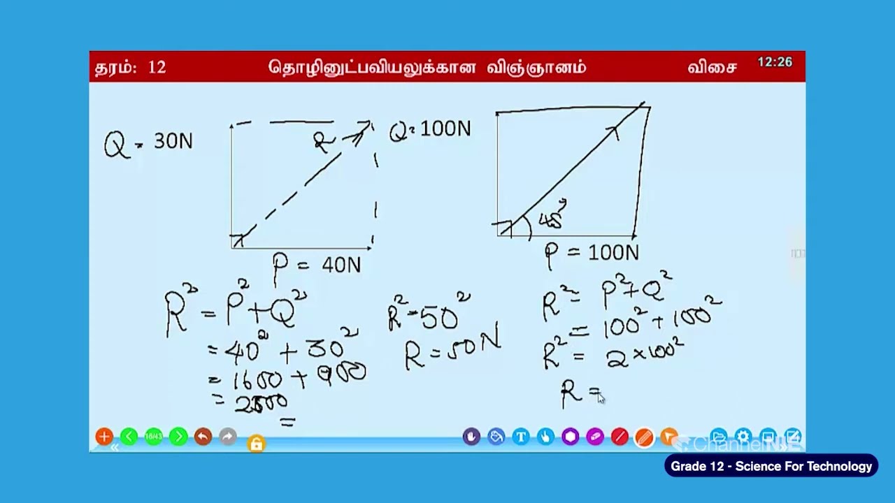 A/L Science for Technology (தொழினுட்பவியலுக்கானவிஞ்ஞானம்) - தரம் 12 - P 15
