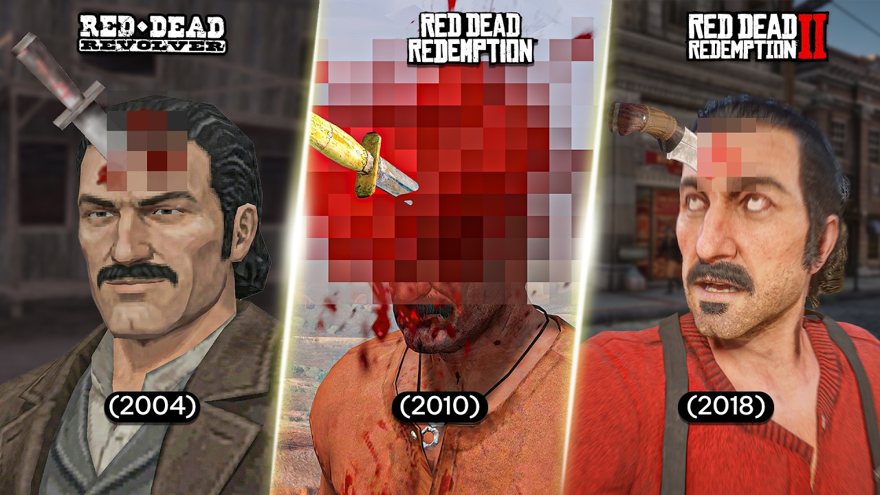 Red Dead Evolution: Revolver vs Redemption vs RDR2 - MASSIVE Differences!