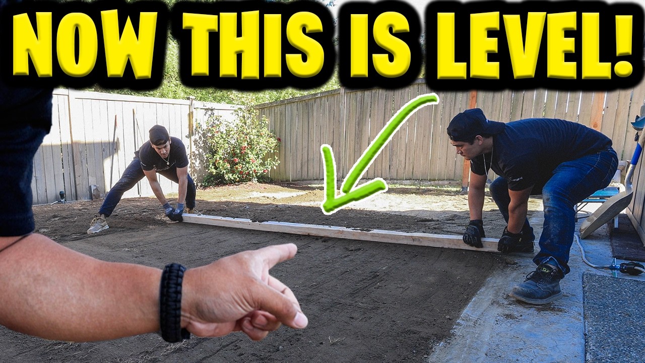 NOW THIS IS HOW YOU LEVEL A LAWN! I can't believe the results!