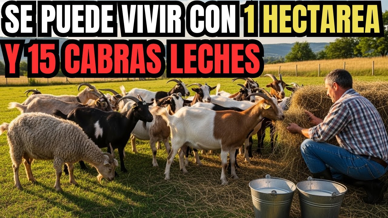 Se puede vivir con 1 hect&aacute;rea y 15 cabras &iexcl;S&iacute;, y te ense&ntilde;o gu&iacute;a completa gana dinero r&aacute;pido!