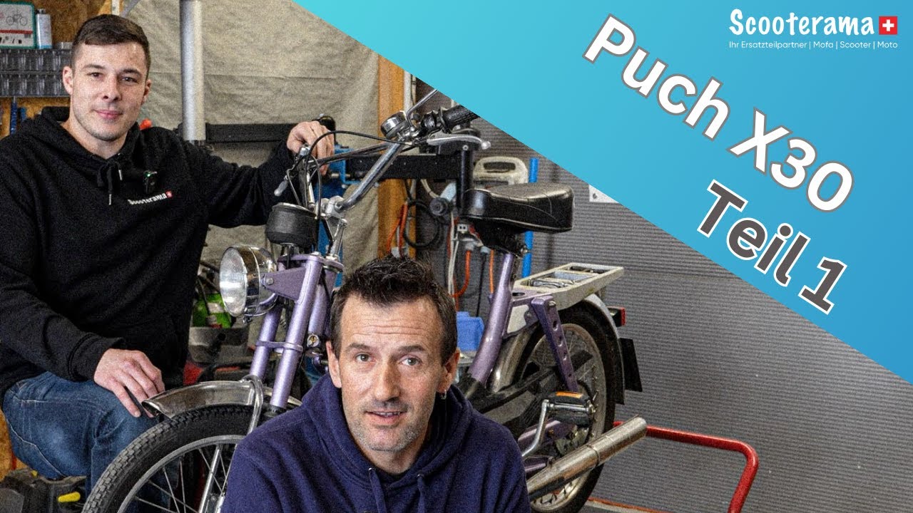 Puch Sport X30 Revision Teil 1 l Wieso musste es übermalen werden🤨