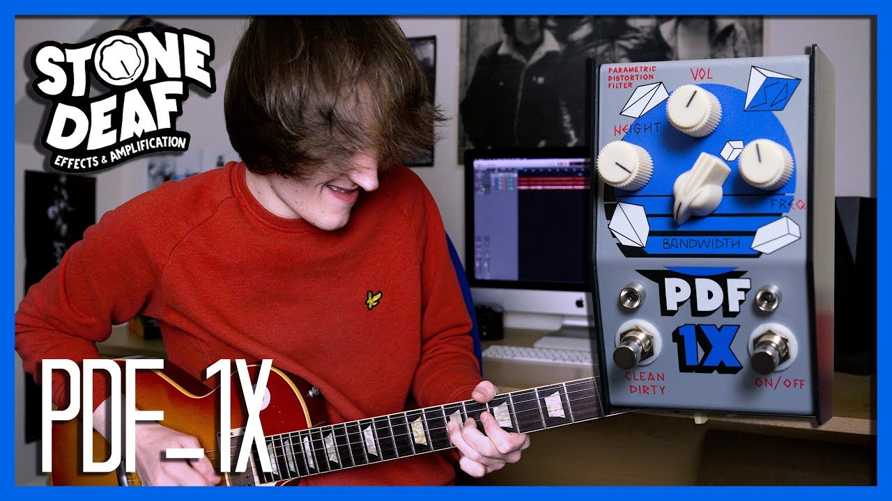 INSTANT QOTSA/JOSH HOMME TONES? PDF-1X - Stone Deaf Effects Pedal Demo