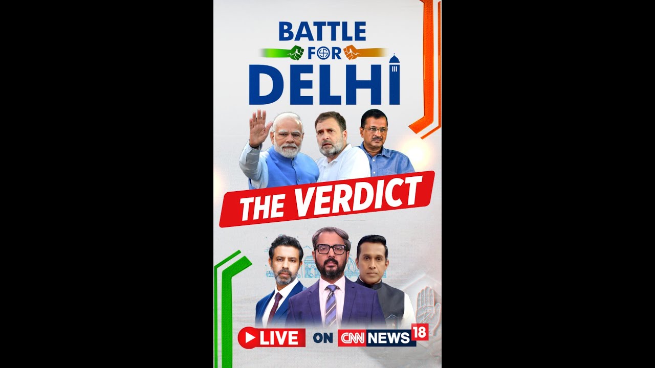 Delhi Election Results Day Live: Counting On! #Watch Live on Your Mobile App!
