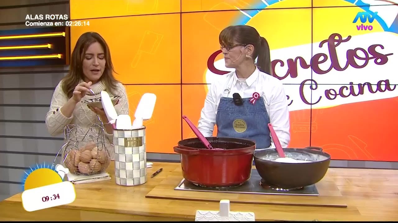 'Secretos de cocina': Sandra Plevisani expone su receta secreta para preparar una mazamorra morada