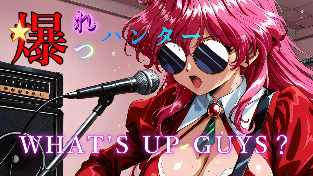 爆れつハンター OP曲『WHAT'S UP GUYS? 』メタルロックアレンジ・リメイクしてみた(^_-)-☆