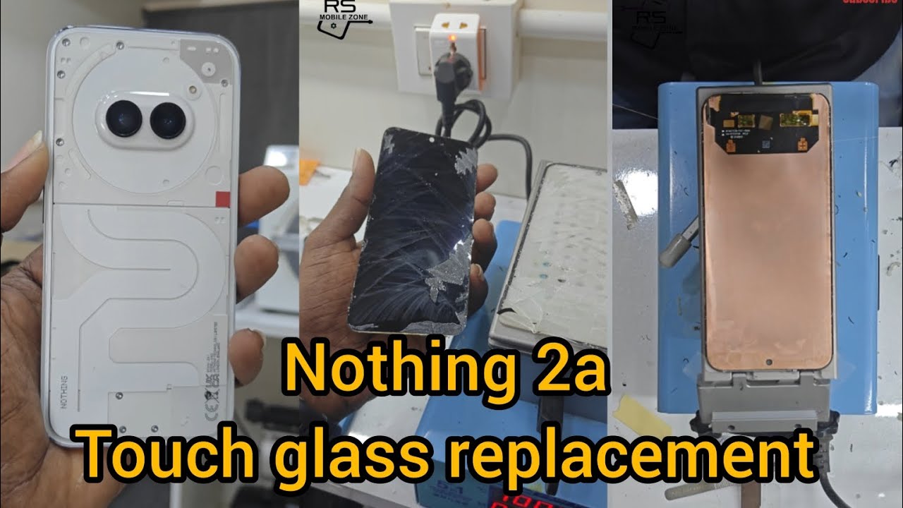 Nothing 2a touch glass replacement 🎉 #nothing #narasannapeta #combofixing