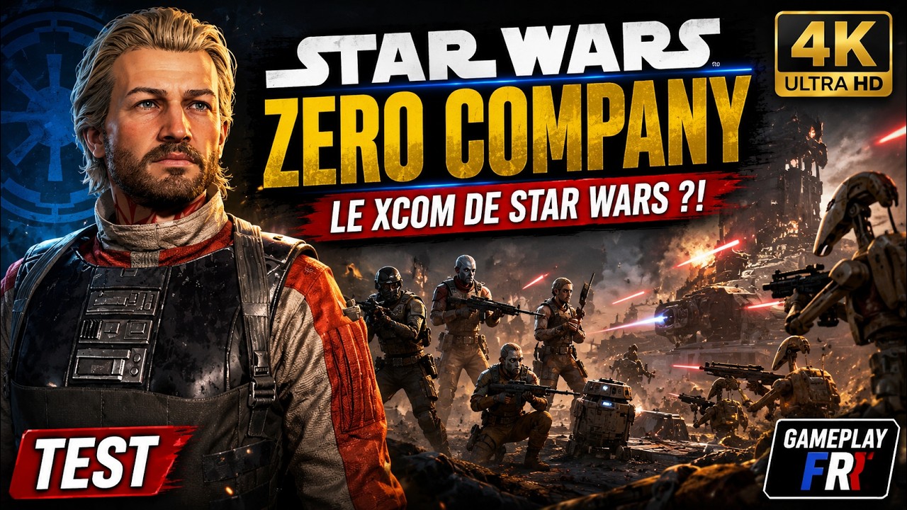 STAR WARS Zero Company Gameplay FR 4K | TEST | PREMI&Egrave;RES MINUTES | Le XCOM de Star Wars ?