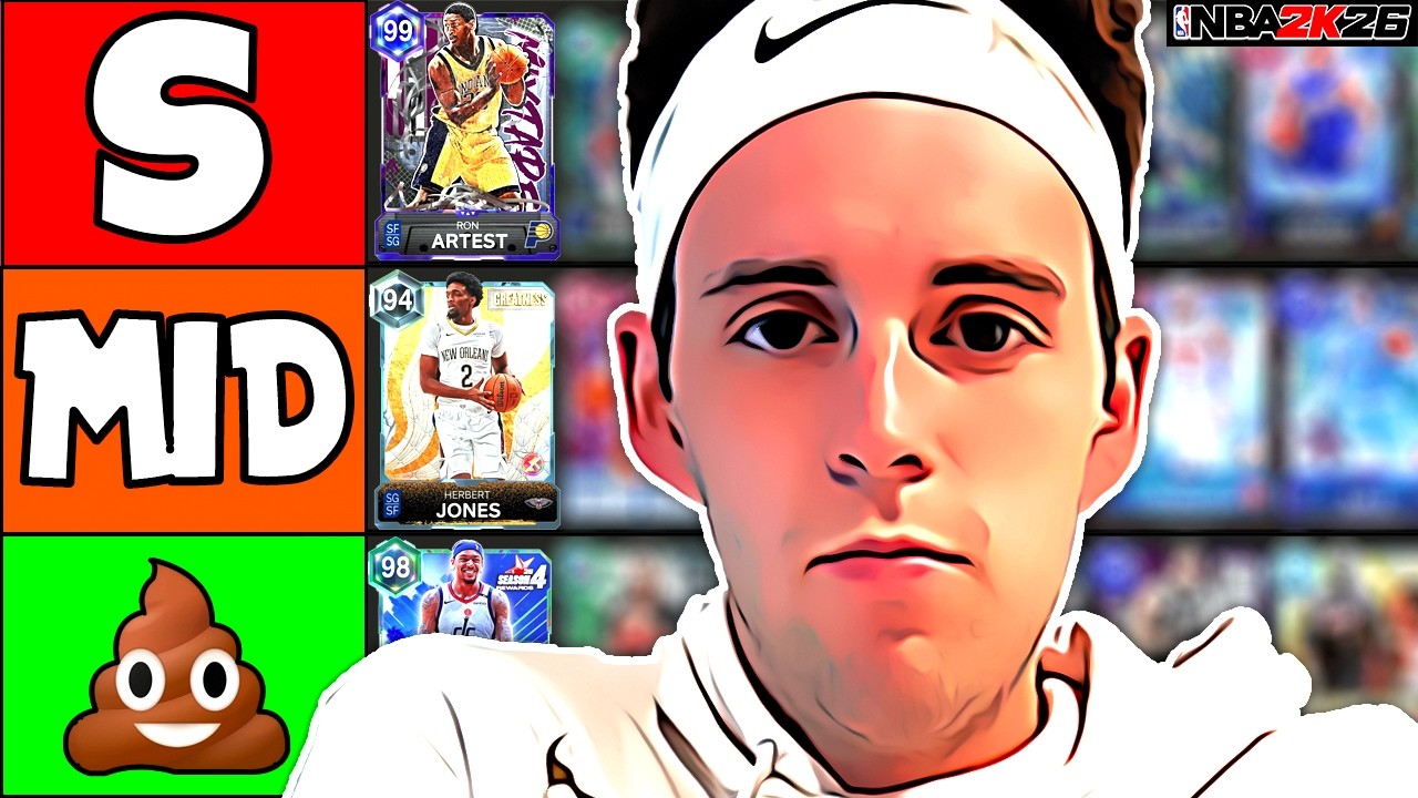 BEST SHOOTING GUARDS TIER LIST! NBA 2K26 MyTEAM