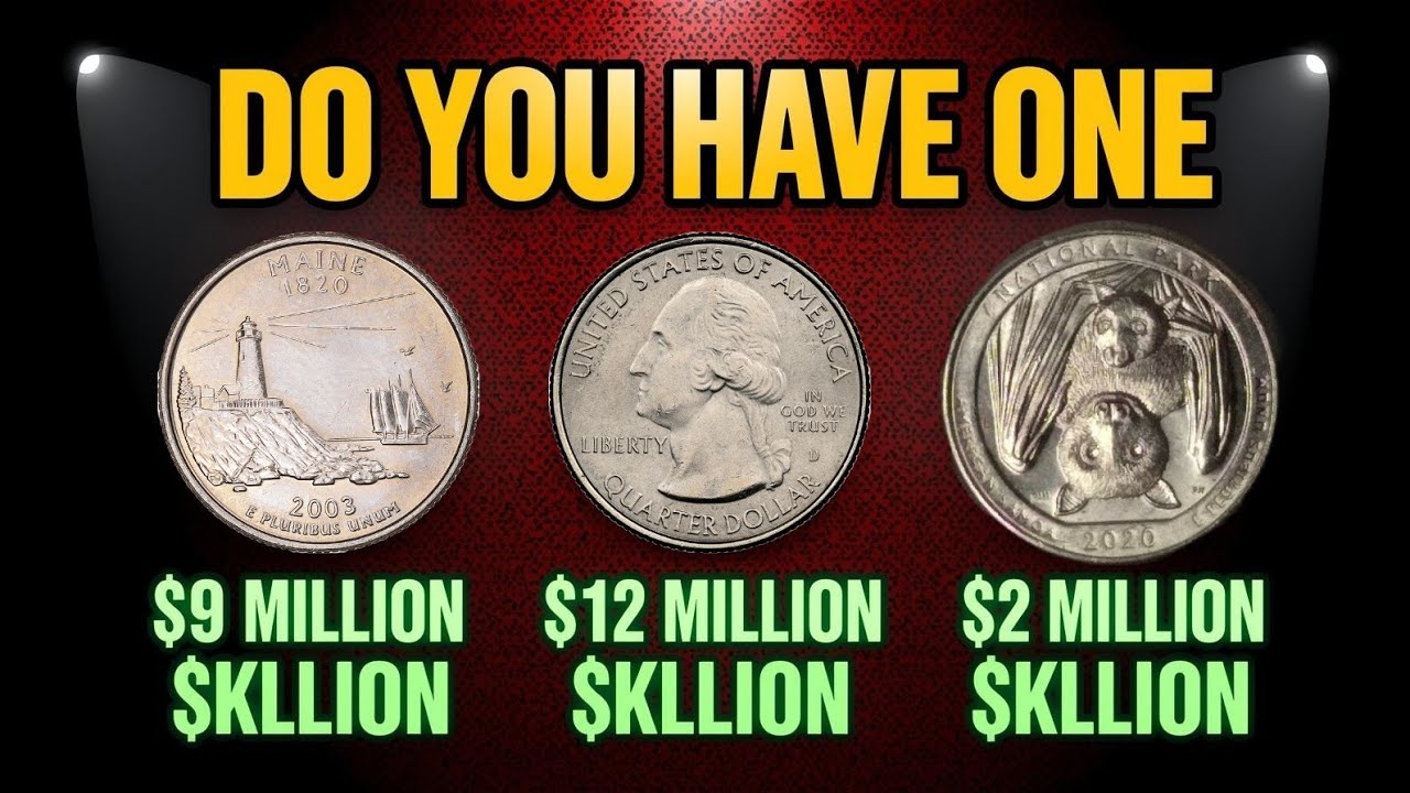 Top 3 Valuable Quarter Dollar Coins Worth Thousands!