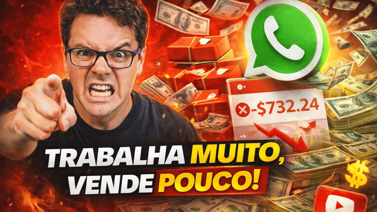 Ele Usava WhatsApp Todo Dia… e Estava Matando as Próprias Vendas