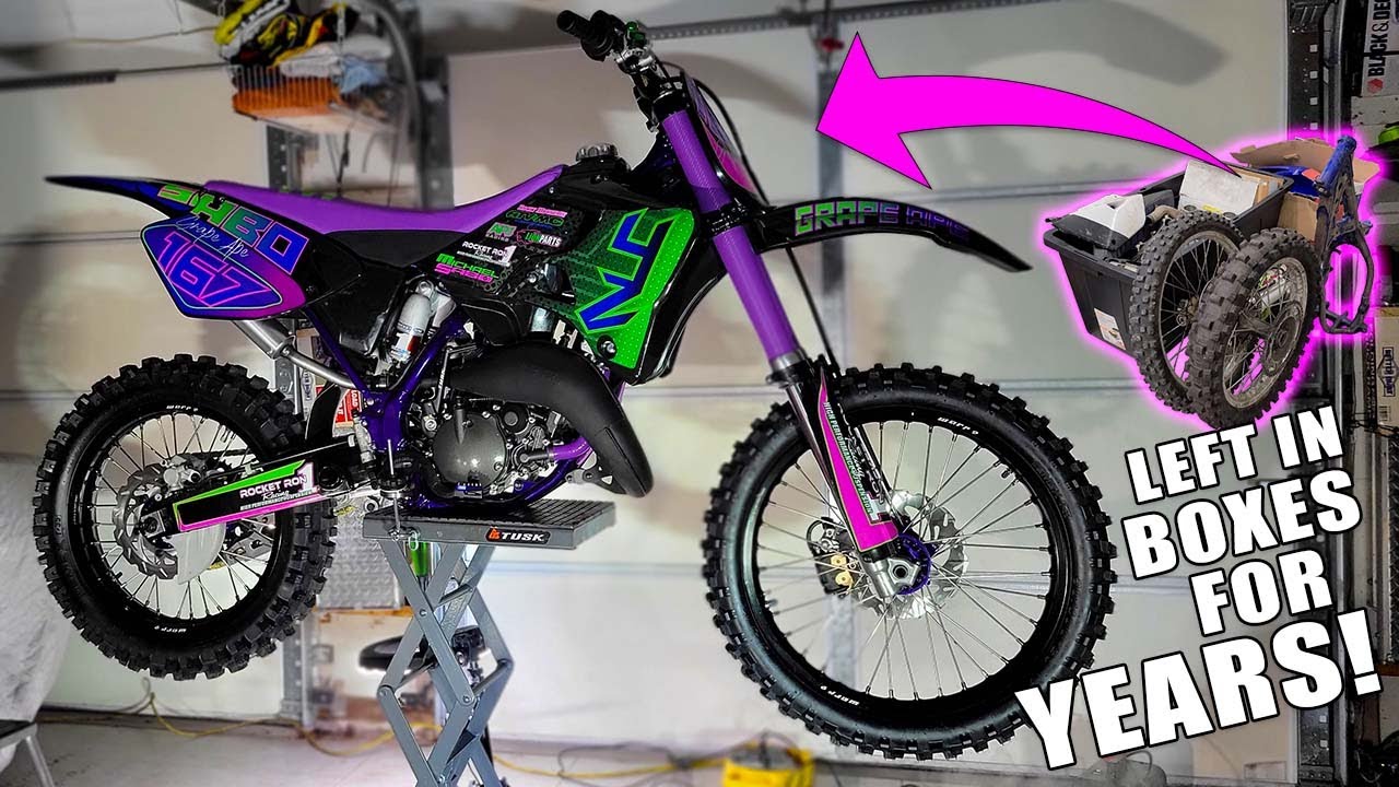 Forgotten Yamaha YZ125 Restored after sitting in boxes for YEARS!