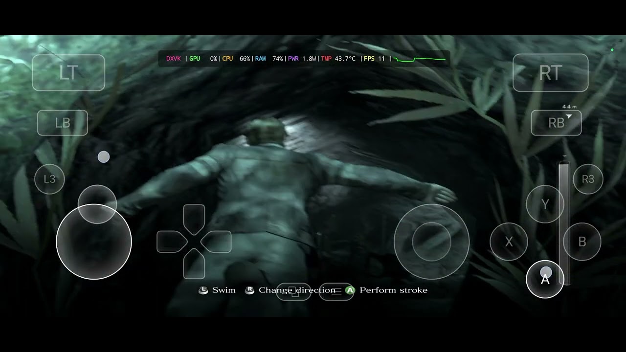 Re6 part5 shark 🦈 boss fight android device 🙀 smooth payable 