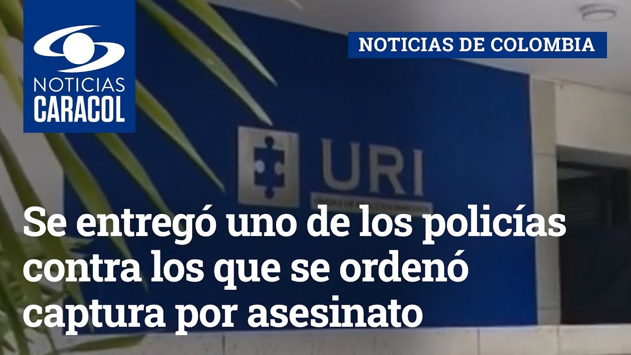 Se entregó uno de los policías contra los que se ordenó captura por asesinato de 3 jóvenes en Sucre