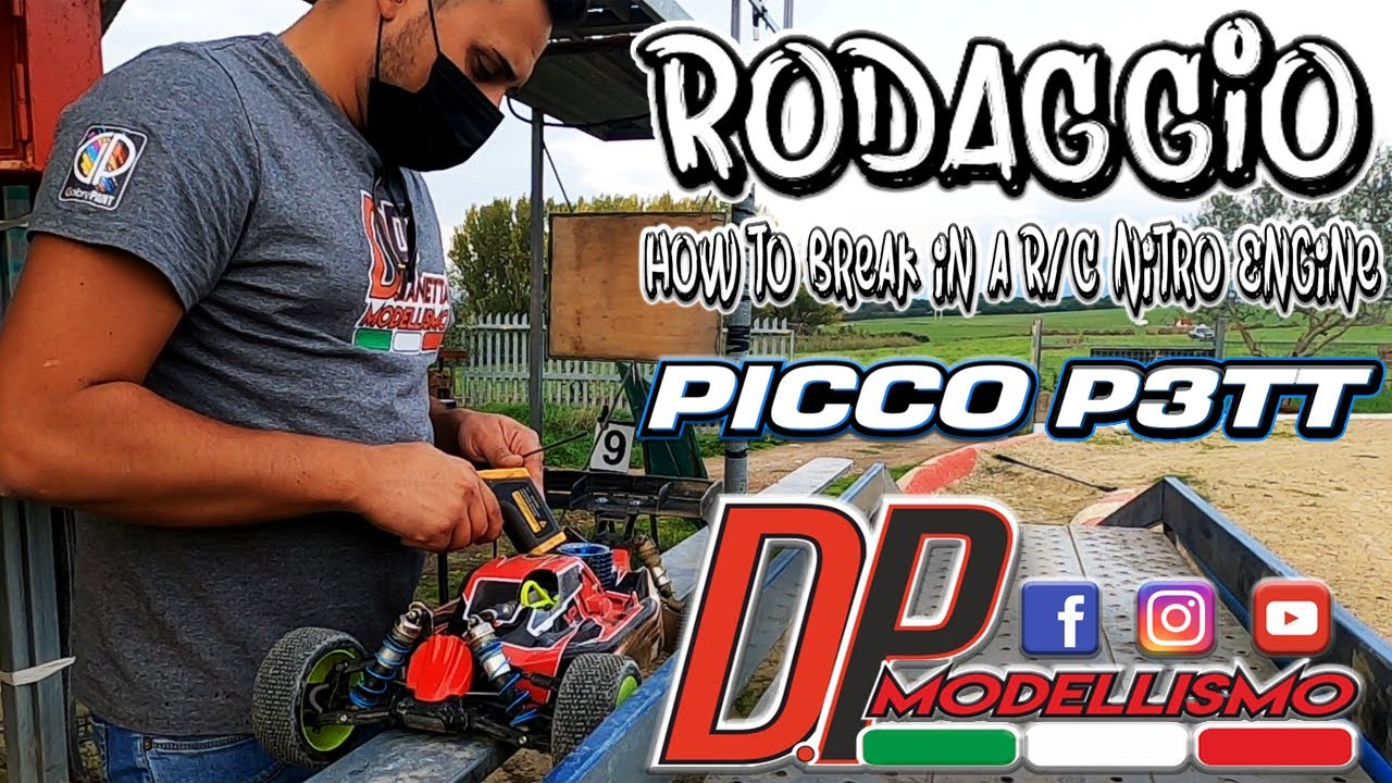 D.P Modellismo - Rodaggio motore RC - Come si fà?