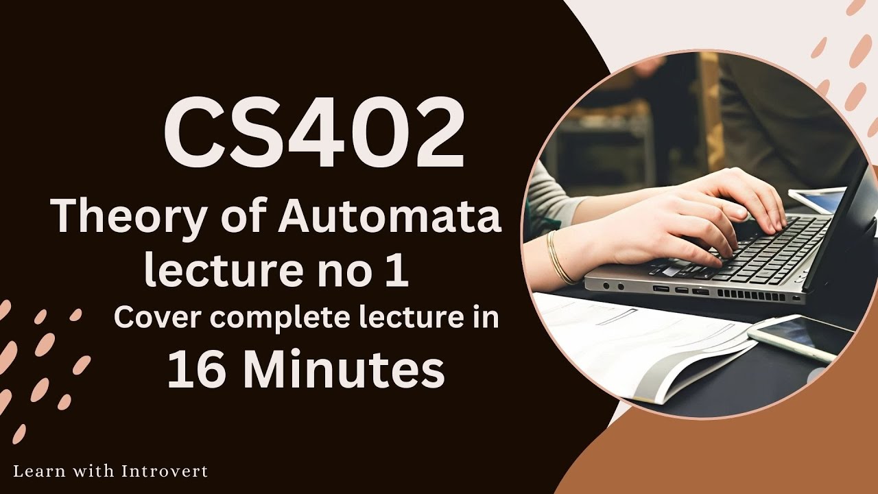 CS402 lecture no 1 | Short lectures | Virtual university of Pakistan