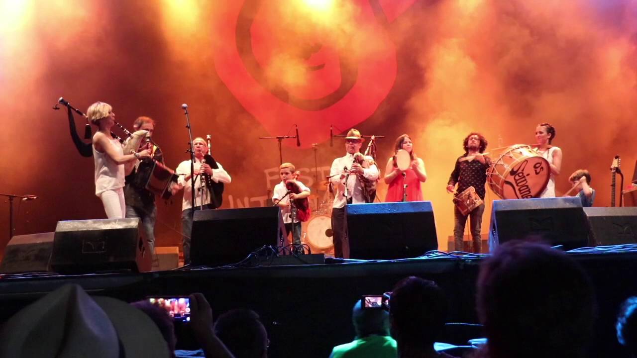 Susana Seivane i familia