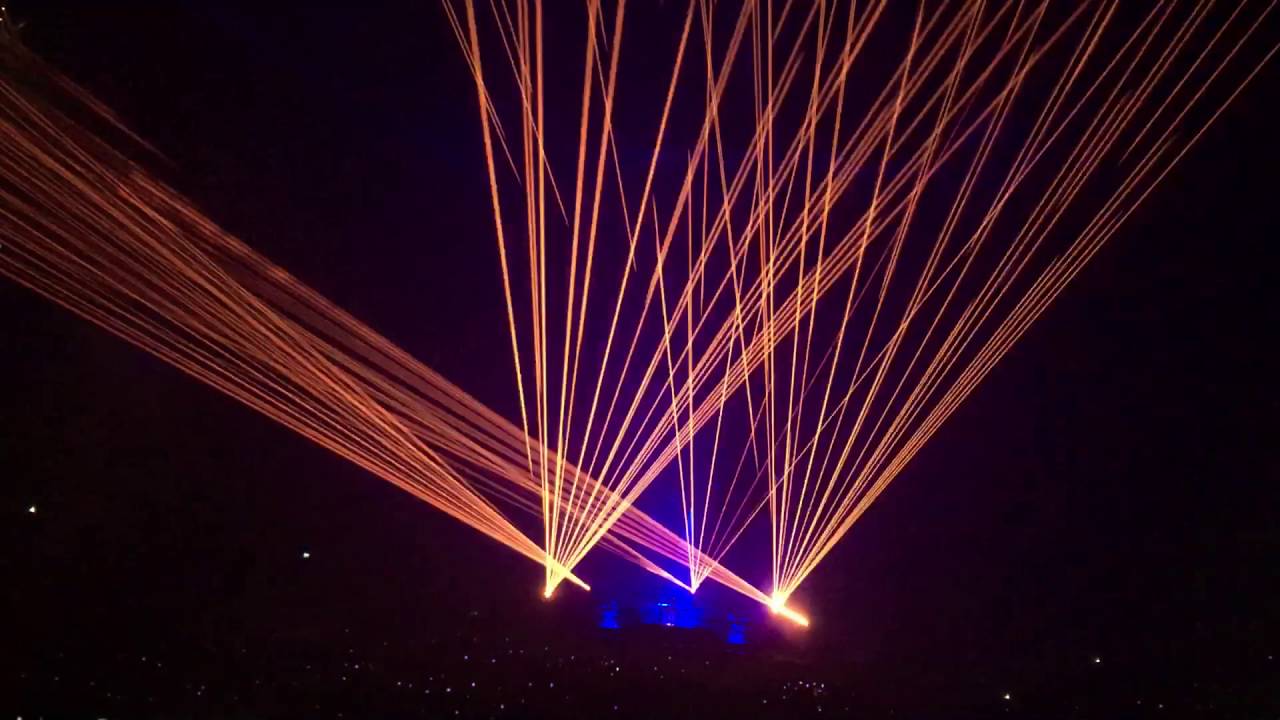 Jean-Michel Jarre & Tangerine Dream 'Zero Gravity' live at the O2 arena, London 7.10.16