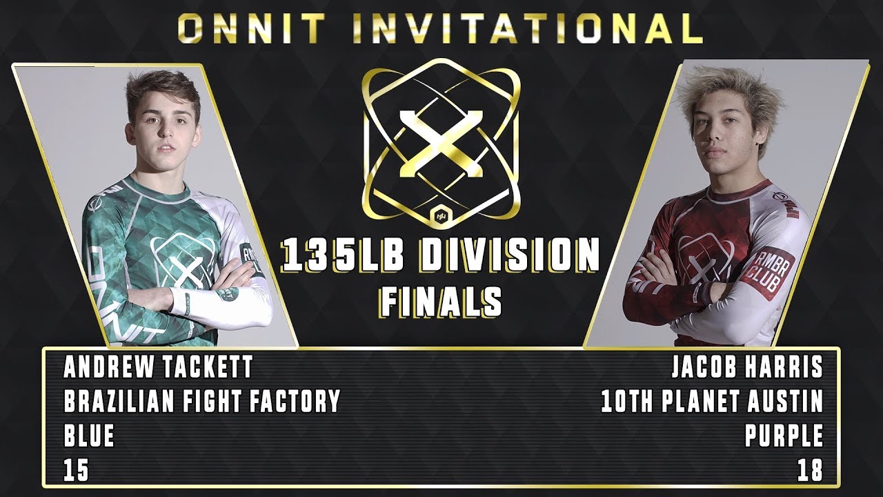 Onnit Invitational X Match 22 Jacob Harris vs  Andrew Tackett