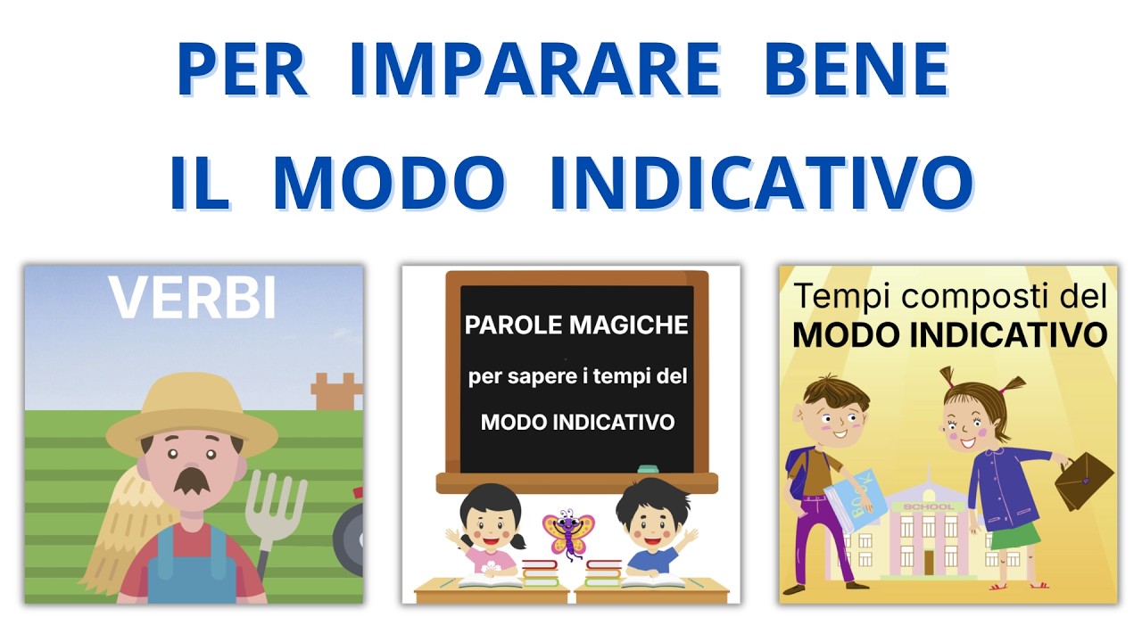 Per imparare bene il modo Indicativo