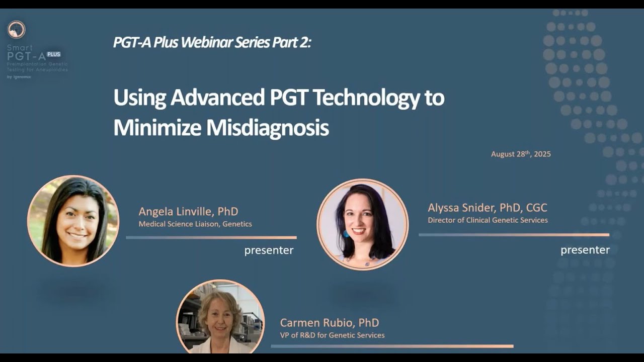 Smart PGT A Plus: Using Advanced PGT Technology to Minimize Misdiagnosis