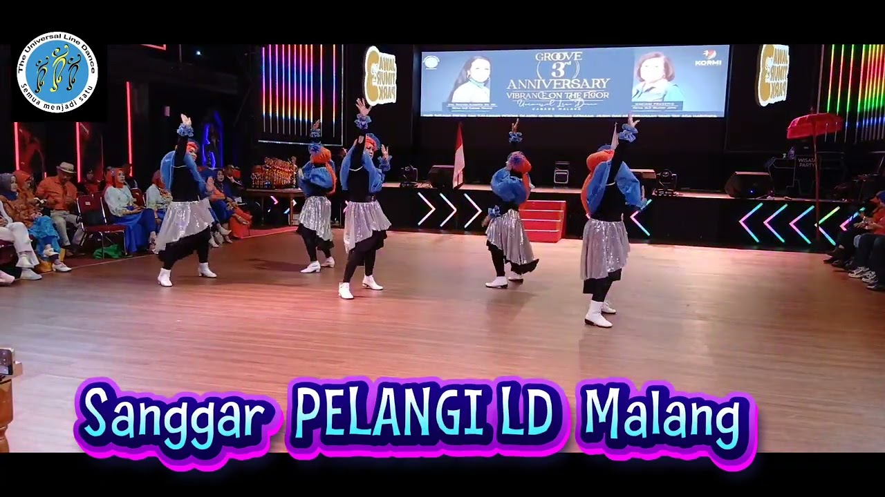 Shine Forever / Line Dance/ Choreo. Adeliane Ade (INA) / Demo. Sanggar PELANGI. Malang