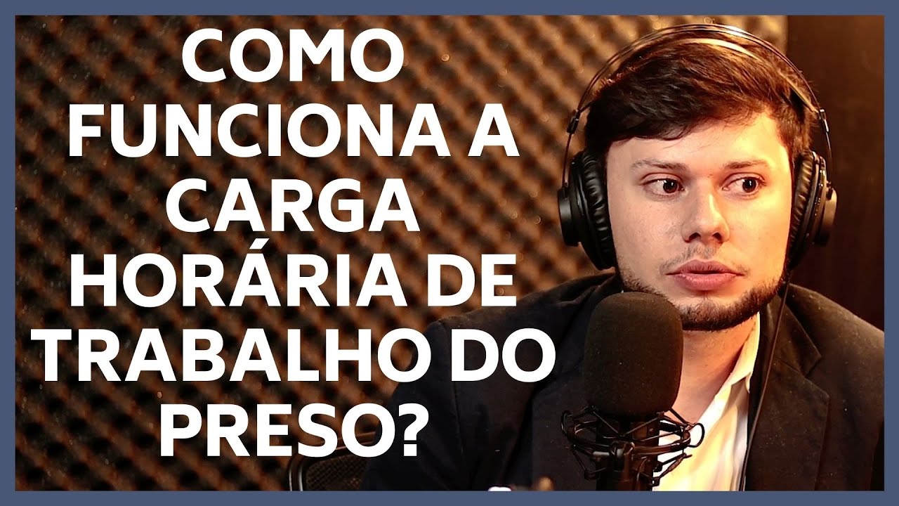 O TRABALHO DO PRESO N&Atilde;O &Eacute; REGIDO PELA CLT