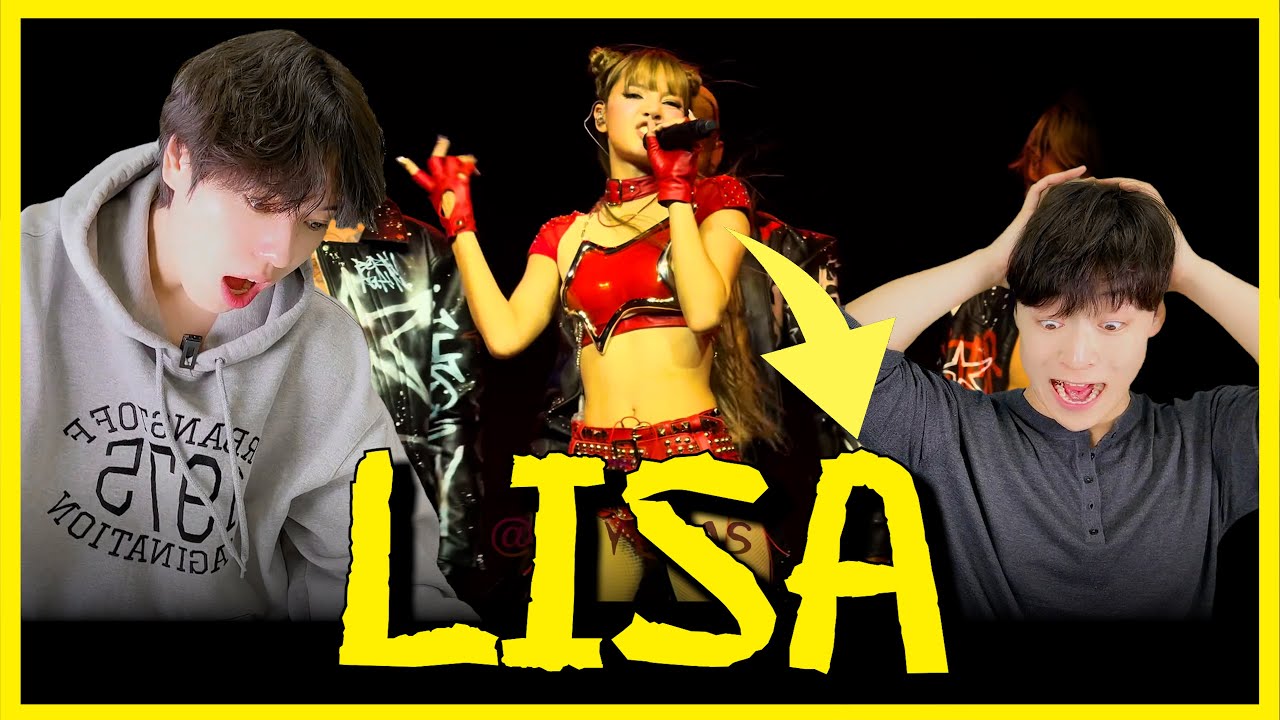 Korean react LISA COACHELLA WK1 Elastigirl+MONEY+Born Again fancam 😎🥰