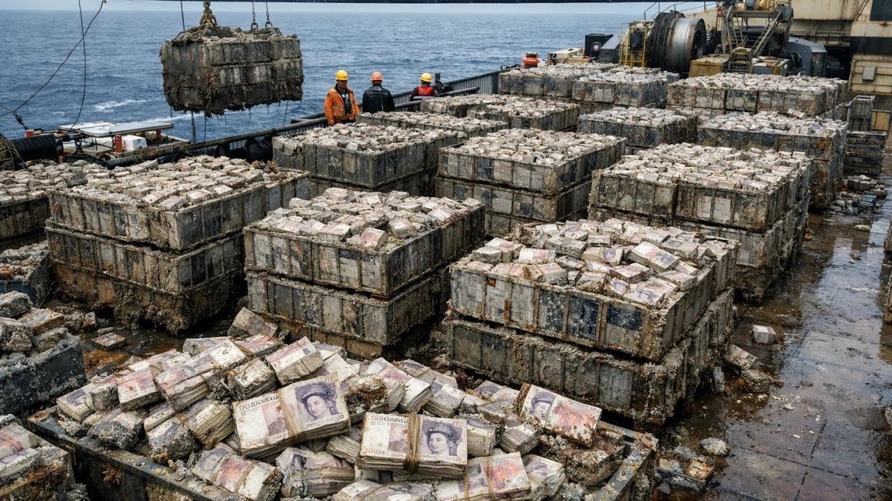 Deep Sea Find; 380 Million Pounds Brought Back from the Ocean