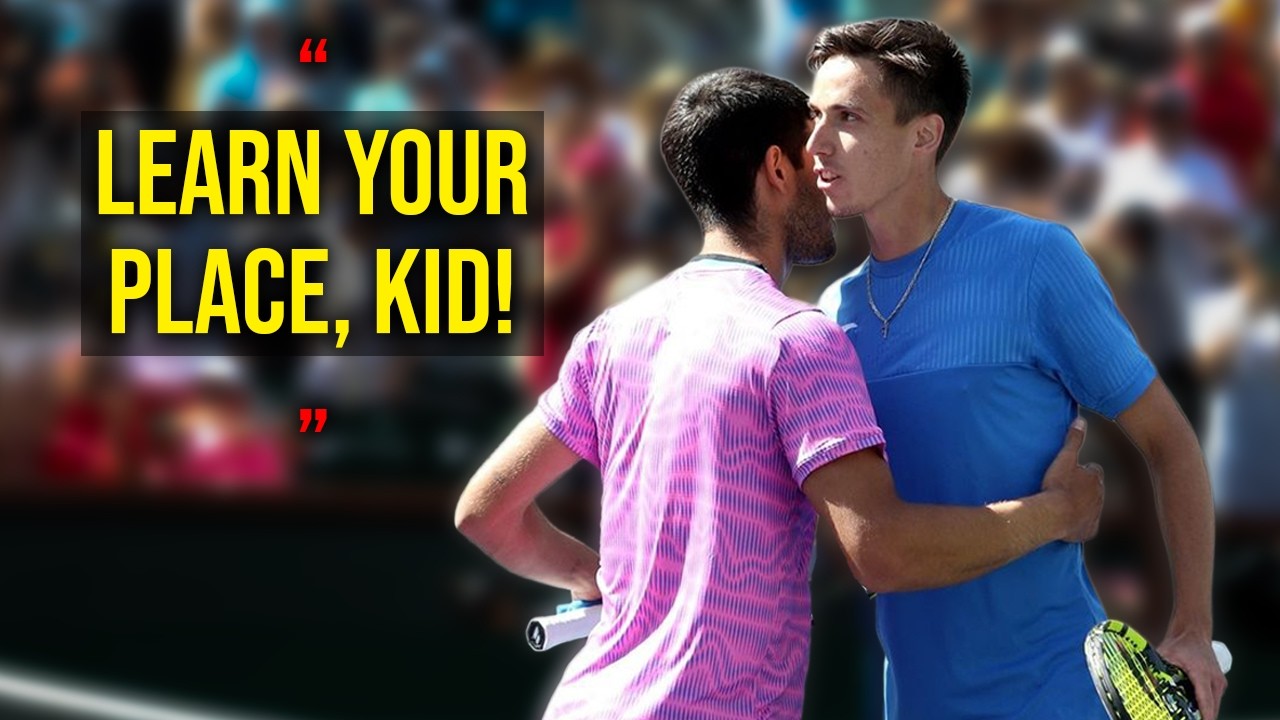 When Carlos Alcaraz Took it PERSONALLY! (Most BRUTAL Tennis Revenge)