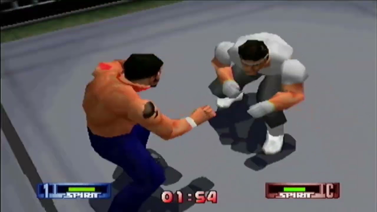 WCW / NWO Revenge - N64 Gameplay - Dake Ken vs Brickowski