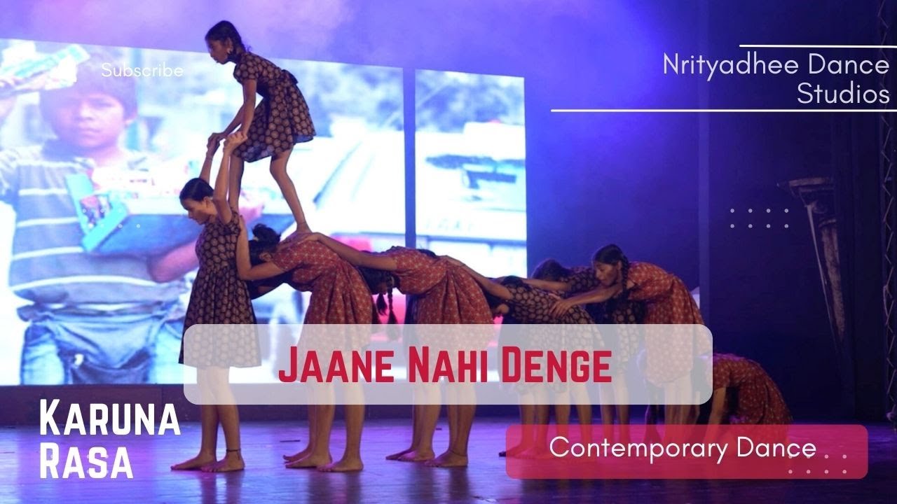 Jaane Nahi Denge - Contemporary Dance | Emotional Act | Karuna Rasa | Rohit Chakraborty Choreography