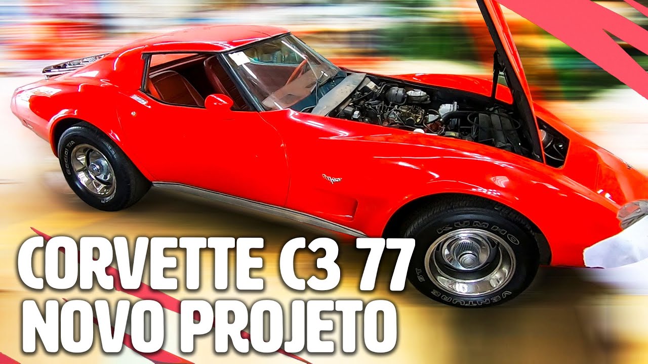 CORVETTE C3 L82 1977 - Detalhes de Mec&acirc;nica e Acabamentos!