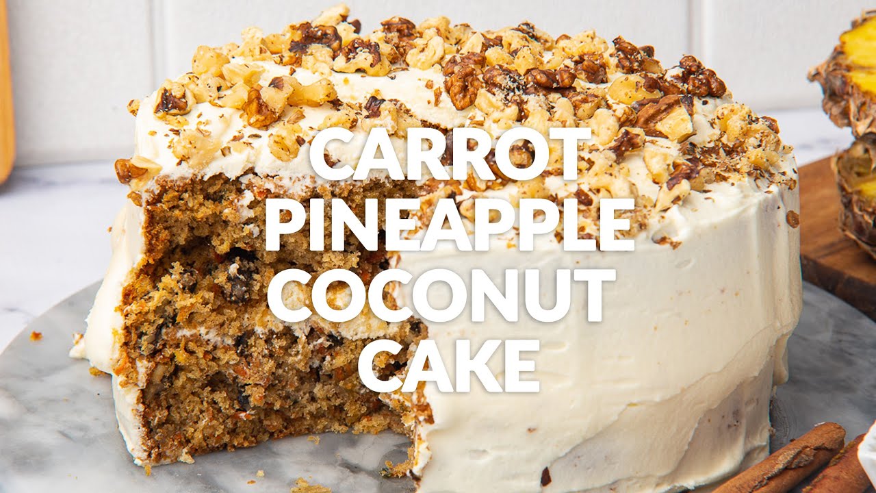 PINEAPPLE CARROT CAKE