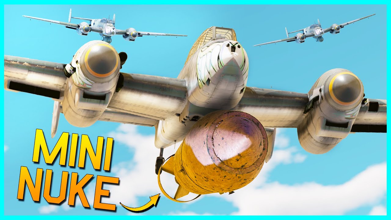 The 1000kg BOMB That Turns the BF-110 Into a Flying NUKE