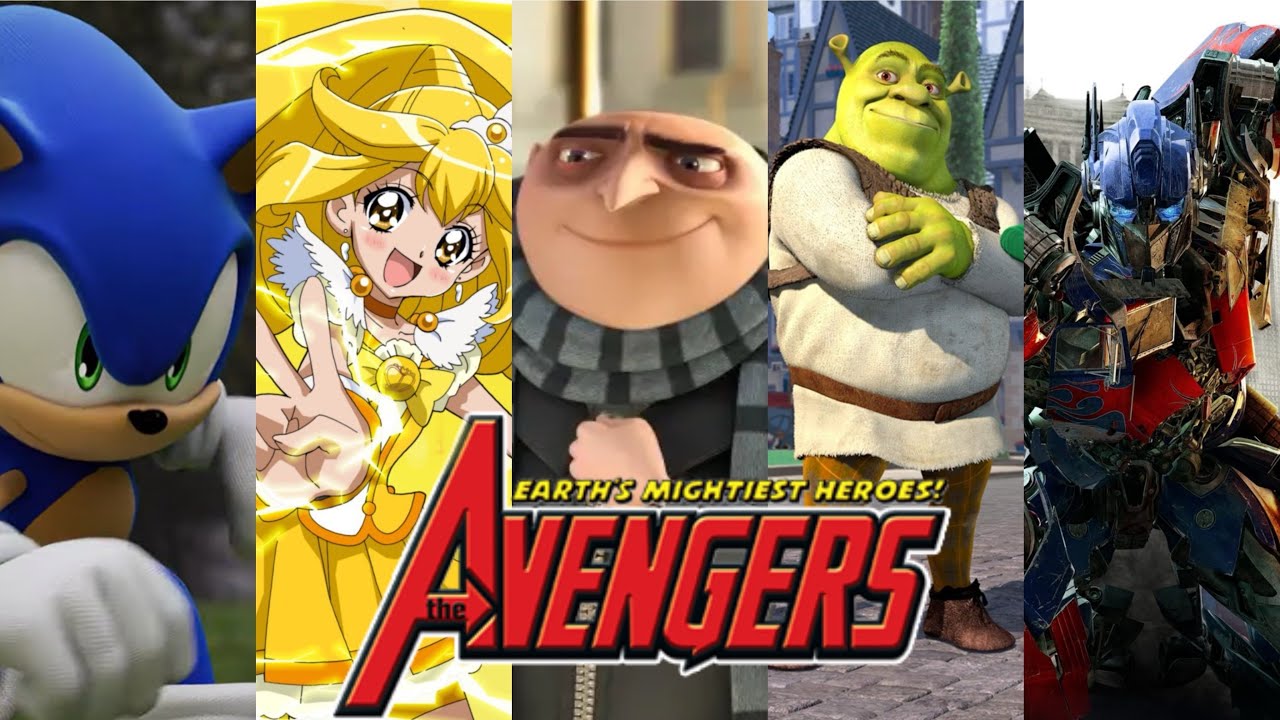 MultiFandom AMV: Fight As One (Avengers: EMH! Crossover Edition)